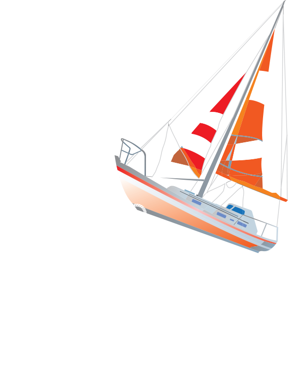 Sail Boat with Rope