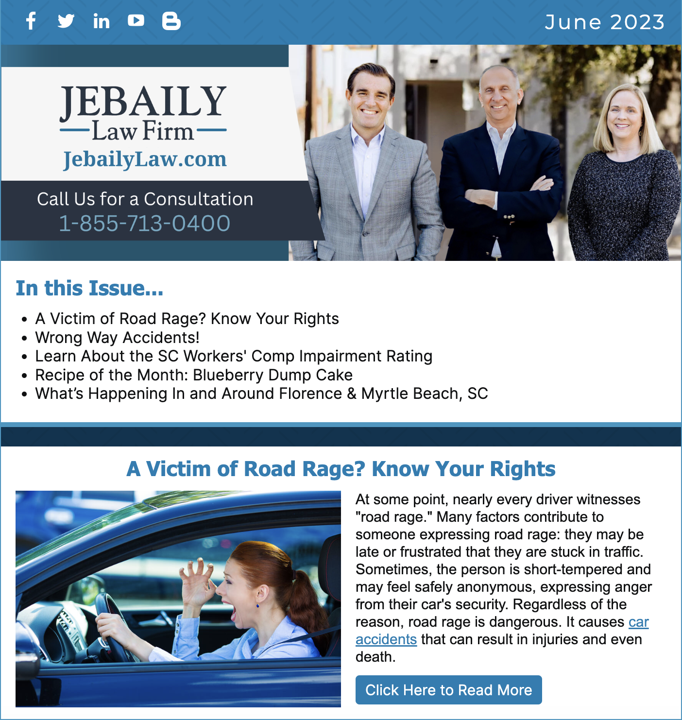 Jebaily Law Firm Newsletter June 2023