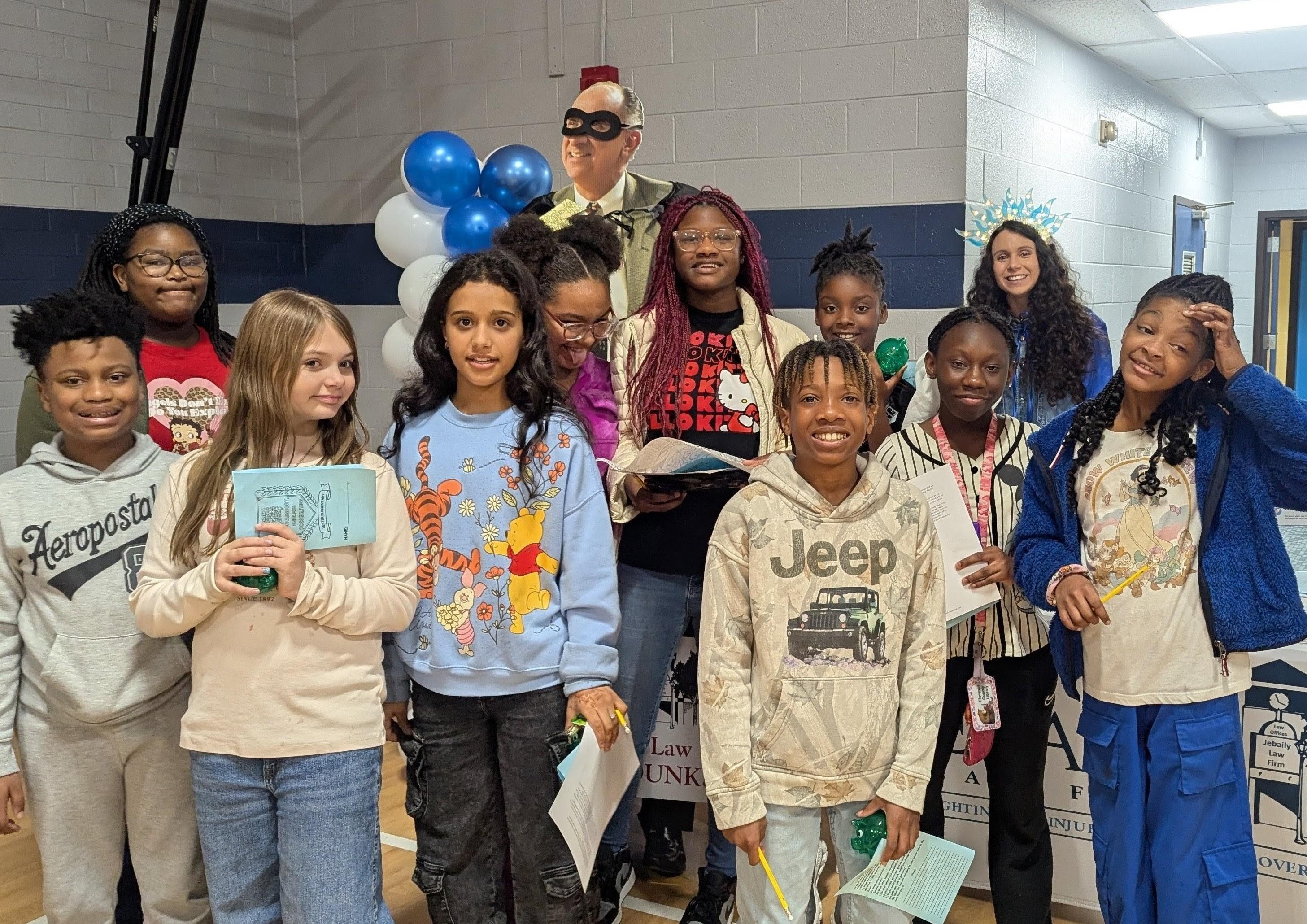 The Jebaily Lawfirm visits Lester Elementary for their Career Day